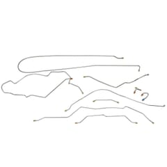 (1968-69) Brake Line Set - 2wd - Shortbed - Leaf Springs - Power